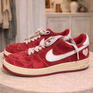 vintage nike airforce 2004 valentine’s day edition